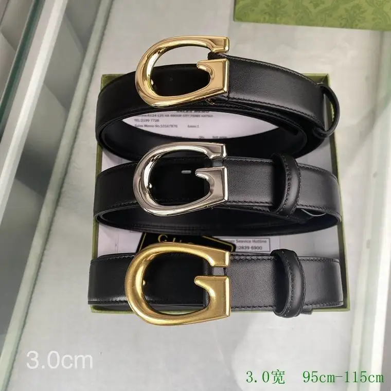 Gucci Belt 30mmX95-115cm 7D08